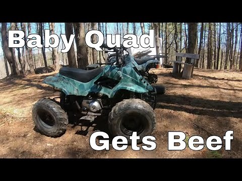 Chinese TaoTao Coolster 110cc Four Wheeler Baby Quad Gets Beef - My Favorite Mod Yet!