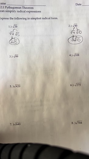 Simplify Radicals Explained: Easy Math Tutoring