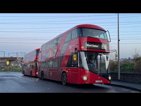 *Fast* Journey on Go Ahead London Route EL1. Barking Riverside - Thames View Estate LT406 (LTZ 1406)