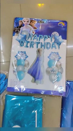 Elsa & Anna Balloon Banner | Instant Frozen Party Diy! | Easiest Frozen Decor Ever!|balloons avenue