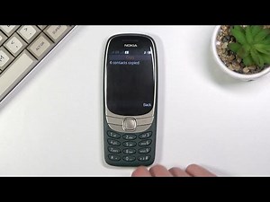 How to Copy Contacts from SIM Card to Internal NOKIA 6310s Storage - Transfer Contacts