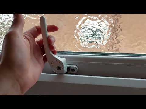 UPVC window handle is broken, easy fix
