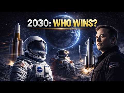 China vs NASA vs SpaceX: Who Will Control the Moon by 2030?