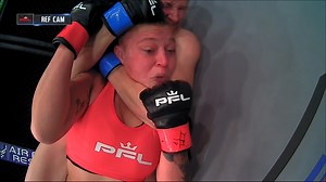 You wouldn’t like Amanda Leve when she’s angry… or maybe you would 😠 The Giant Slayer with the 5th best sub of PFL 2021 ☠️ | PFL MMA