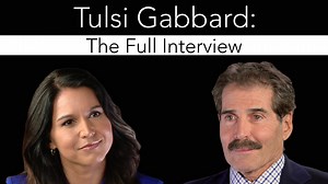 Tulsi Gabbard was just confirmed as the Director of National Intelligence. She served in Iraq. Then, weirdly, her anti-war views got her into trouble with liberal media. I asked her about that when she ran for president. Here's our full interview. | John Stossel