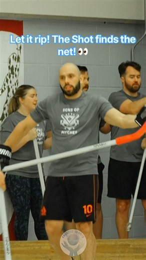 Slap shot straight into the net! GOAL!🚨 #ballhockey #sports #highlights #rally #nhl