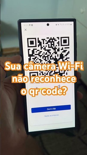 Your Wi-Fi camera doesn't recognize the QR code? Here's the solution I found.