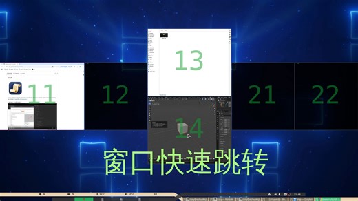 scroll滚动平铺窗口快速跳转,编号导航。