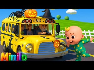 🎃 Wheels on the Bus Remix | More Nursery Rhymes & Kids Songs