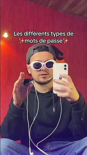 The different types of passwords