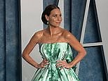 Minnie Driver gorgeous in green at 2023 Vanity Fair Oscar Party