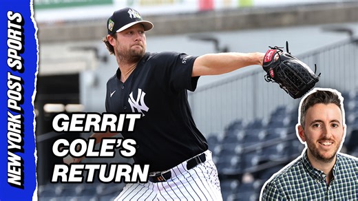 Gerrit Cole flashes heat in first outing post-Tommy John surgery