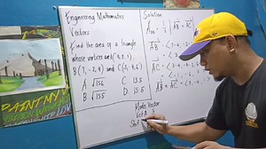 Engineering Boards: Engineering Mathematics from Vectors | Engr. Isaiah James Maling