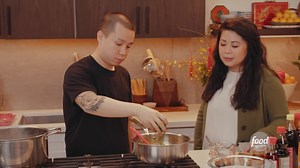 Chewy, savory Nian Gao, stir fried with luxurious ingredients like XO sauce and toasted bottarga, are what Chef Jon Yao loves to make during the Lunar New Year ❤️ Rice cake in Mandarin roughly translates to "high year," so there are often sweet or savory rice cake dishes on this holiday. ✨ Join host Mei Lin as she invites her friends to create a Lunar New Year menu to celebrate her Chinese heritage and the Asian community of Los Angeles. ✨ Get the recipe: https://foodtv.com/3t9EWMV | Food Networ