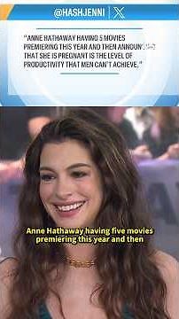 Anne Hathaway Responds to Viral Post About Her 'Productivity'