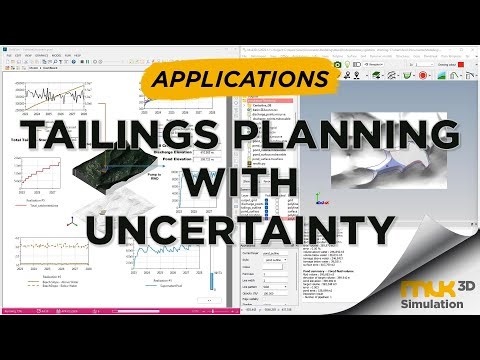 Tailings Planning with Uncertainty