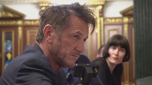 10K views · 817 reactions | Hollywood actor-director Sean Penn has met Ukrainian President Volodymyr Zelensky in Kyiv. Watch the full episode at www.skynews.com.au/flash | Sky News Australia | Facebook