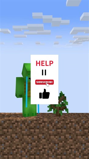 Growing trees - minecraft animation #shorts #minecraft #maizen #animation
