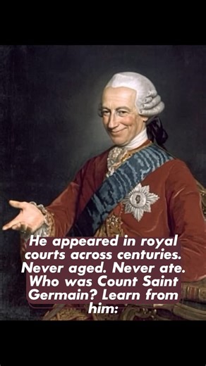 TheTalas | Count of St. Germain remains one of the most elusive figures ever to move through European high society. He appeared without warning at... | Instagram