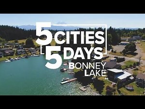 5 Cities in 5 Days: Bonney Lake from above