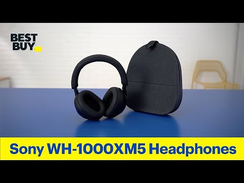 Sony WH-1000XM5 Wireless Noise-Canceling Over-the-Ear Headphones - from Best Buy