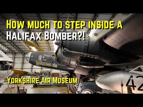 How much does it cost to step inside this Halifax III bomber?!