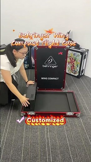 Behringer Wing Compact Flight Case #flightcase #case #rackcase #MidasM32 #Behringer