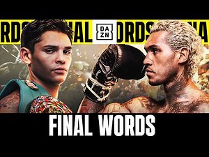 Ryan Garcia and Conor Benn share their FINAL WORDS ahead of tomorrow's FIGHT NIGHT CLASH!