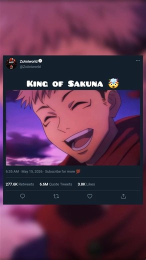 " The king of curses 🤯 " king of sukuna ☠️ || Jujutsu kaisen || #anime #jujutsukaisen #sukuna
