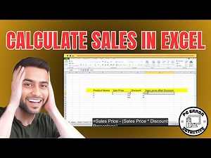 How to Calculate Sales in Excel - Full Tutorial (2025)