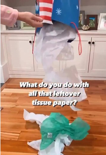 Declutter Your Tissue Paper This Holiday Season
