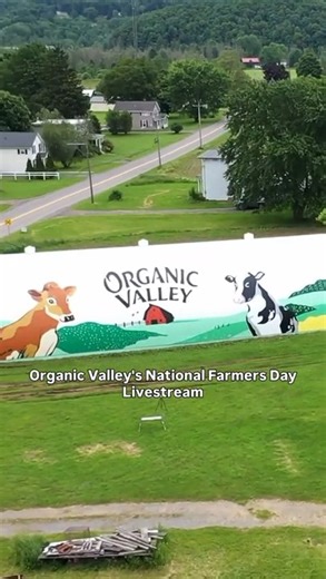 🎉 Celebrate National Farmers Day with us! 🎉​ Organic Valley LIVE is on Thursday, October 9th, and you're invited to spend the day with us and our farmers! 🌱🐄​ From 10 a.m. to 8 p.m. CDT, join us online to:​ 👩‍🌾 Meet real organic farmers​ 🐮 Virtually boop a cow on the nose​ 🌍 Discover how small organic farms are making a big impact—for people, animals, and the planet ​ Expect familiar faces and some exciting new guests throughout the day. Don’t miss it—mark your calendar and get ready to 