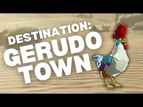 Can you get a Cucco into Gerudo Town?