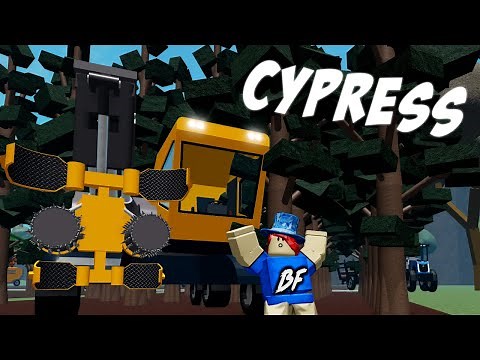 Harvesting Cypress! Selling Chocolate Milk! Roblox Farming and Friends