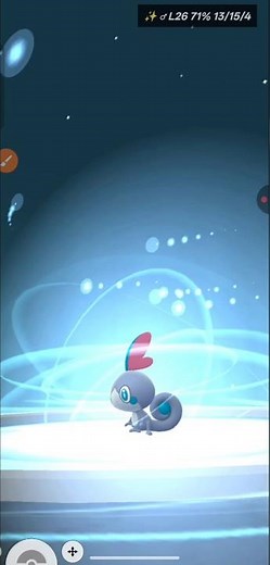 Shiny Sobble Evolution In Pokemon Go #pokemongo #pokemon #communityday #autowalk #shiny #hack