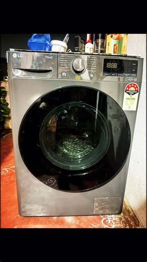 LG FRONT LOAD 9kg washing Machine #unboxing #lgwashingmachine #viral