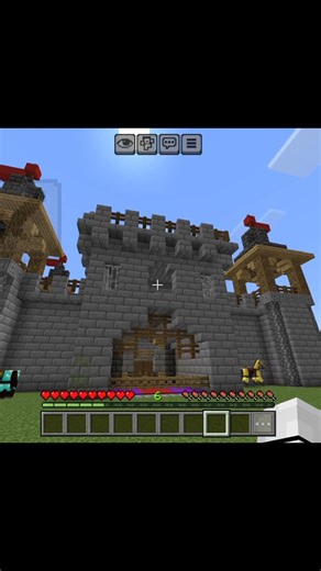 I Build Carsel #minecraft #minecraftbuilds #minecrafttipsandtricks #shorts