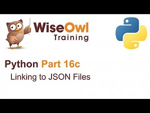 Python Part 16c - Linking to JSON files