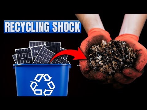 Solar Panels Are Becoming Trash… Here’s the Shocking Recycling Truth