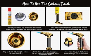 Watch How to use the cooking torch on Amazon Live