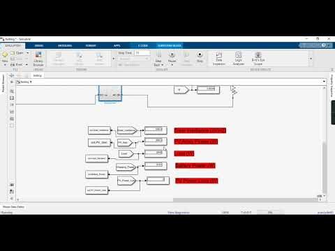Solar PV Plant Simulation MATLAB
