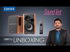 Edifier R1280dbs Unboxing and First Sound Test