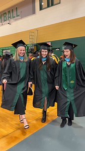 Their final bow. 🥹💚🎓 #WrightStateGrad #GradStudent #Commencement #FinalBow #WrightStateUniversity | Wright State University