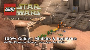 LEGO Star Wars: The Complete Saga - Mos Espa Pod Race 100% Guide