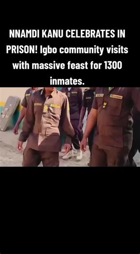 This is the story that is melting hearts across Nigeria! The Igbo Community in Sokoto State paid a surprise Christmas visit to IPOB leader Nnamdi Kanu in prison, but what happened next shocked everyone. Kanu reportedly refused to eat his festive meal alone, insisting that the community feed the ENTIRE prison population of 1,300 inmates! We break down this massive show of love, the principle of