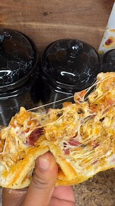 887K views · 14K reactions | Chicken Bacon Ranch Stuffed Pizza Waffle Olive Oil 5 Tenderloins - Chopped 1 Tablespoon of Kosher Salt 1 Tablespoon Onion Powder 1 Tablespoon of Garlic Power 2 Teaspoons of White Pepper 2 Teaspoons of Smoked Parika 2 Teaspoons of Oregano 1 Half Cup of Cheese Everything else is pretty easy. I got the stuffed waffle maker from Amazon! #foodie | Daron The Chef | Facebook