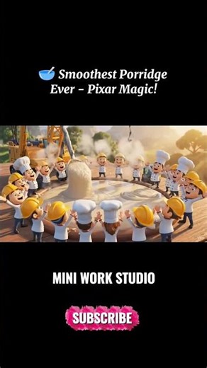 🥣 Giant Funge Build #PixarStyle 🇦🇴 | Tiny Builders Breakfast