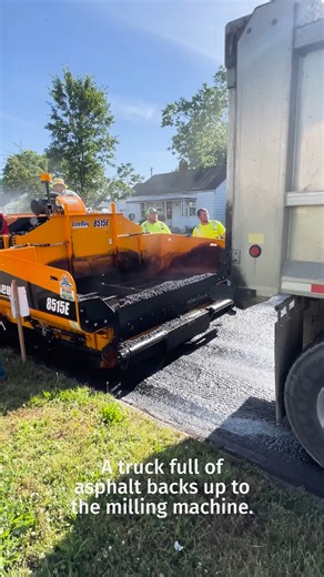 11K views · 75 reactions | Hilda Avenue meets new asphalt! Here's a step by step video showing how our paving machine works. It'll be hitting various streets this summer! You can learn more here: bit.ly/3yIInPg | City of Hamilton, Ohio - City Hall | Facebook