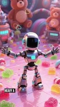 Iron Man Recharges in a High Tech Laboratory Made of Glowing Gummy Bear Tech #3danimation