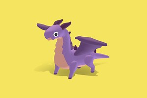 Dragon - Quirky Series | 3D Creatures | Unity Asset Store